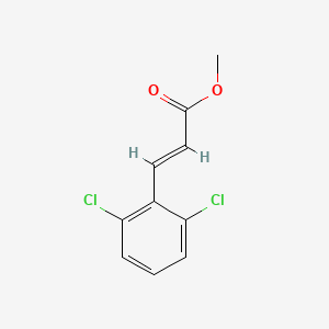molecular formula C10H8Cl2O2 B1338729 (E)-Methyl 3-(2,6-dichlorophenyl)acrylate 