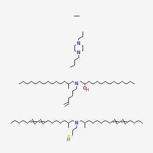 molecular formula C85H170N4OS B13387342 Lambrolizumab 
