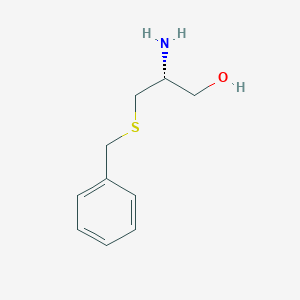 molecular formula C10H15NOS B1338736 S-Benzyl-L-cysteinol CAS No. 85803-43-6