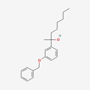 2-(3-(Benzyloxy)phenyl)octan-2-ol
