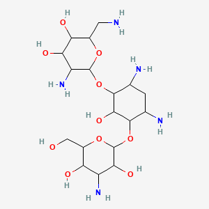molecular formula C18H37N5O10 B13387391 Kanamycin B 