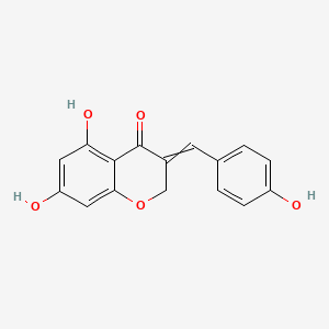 molecular formula C16H12O5 B13387429 Demethyleucomine 