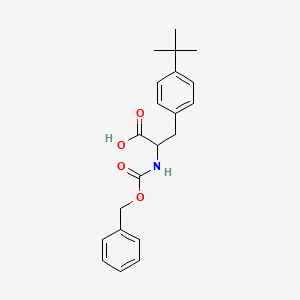 molecular formula C21H25NO4 B13387448 Z-L-Phe(4-tBu)-OH 