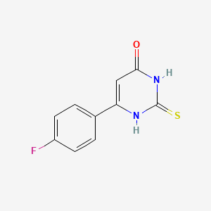 6-(4-Fluorophenyl)-2-mercaptopyrimidin-4-ol