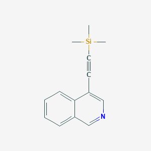 4-((Trimethylsilyl)ethynyl)isoquinoline