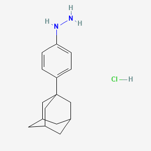 1-[4-(1-Adamantyl)phenyl]hydrazine hydrochloride