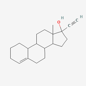 molecular formula C20H28O B13387599 17-ethynyl-13-methyl-2,3,6,7,8,9,10,11,12,14,15,16-dodecahydro-1H-cyclopenta[a]phenanthren-17-ol 