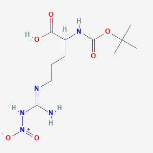 molecular formula C11H21N5O6 B13387652 Boc-Arg(NO)-OH 