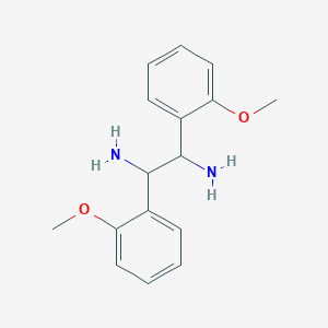 molecular formula C16H20N2O2 B13387816 1,2-Bis(2-methoxyphenyl)-1,2-ethanediamine 