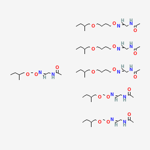 molecular formula C69H138N12O18 B13387818 Agarase CAS No. 37288-57-6