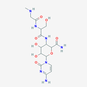 molecular formula C16H25N7O8 B13387834 Gougerotin 