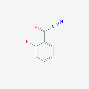 molecular formula C8H4FNO B1338786 2-Fluorobenzoyl cyanide CAS No. 80277-41-4