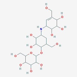 molecular formula C20H35NO13 B13387873 Beta-D-Galactosylvalidoxylamine A 