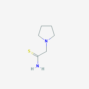 2-(Pyrrolidin-1-yl)ethanethioamide