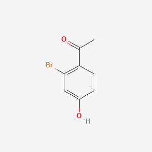 molecular formula C8H7BrO2 B1338797 1-(2-Bromo-4-hydroxyphenyl)ethanone CAS No. 61791-99-9
