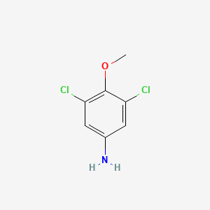 molecular formula C7H7Cl2NO B1338829 3,5-Dichloro-4-methoxyaniline CAS No. 32407-11-7