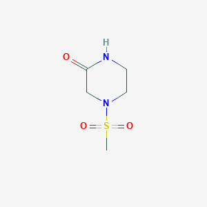 4-(Methylsulfonyl)piperazin-2-one