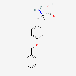 molecular formula C17H19NO3 B13388381 O-Benzyl-alpha-methyl-D-Tyr 