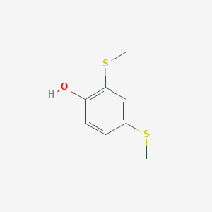 molecular formula C8H10OS2 B1338839 2,4-Bis(methylthio)phenol 