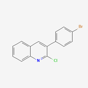 3-(4-Bromophenyl)-2-chloroquinoline