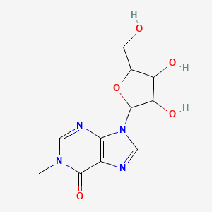molecular formula C11H14N4O5 B13388448 1-Methylinosine; N1-Methylinosine 