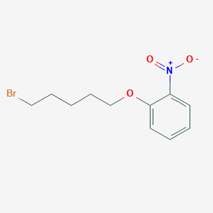 Benzene, 1-[(5-bromopentyl)oxy]-2-nitro-