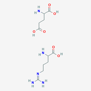 molecular formula C11H23N5O6 B13388550 Modumate CAS No. 91250-27-0
