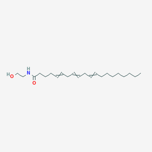 molecular formula C22H39NO2 B13388564 N-(2-hydroxyethyl)eicosa-5,8,11-trienamide 