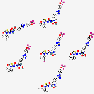 molecular formula C197H188F19N41O28S6 B13388585 Arnica oil CAS No. 8057-65-6