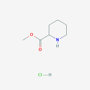 molecular formula C7H14ClNO2 B1338862 Methyl piperidine-2-carboxylate hydrochloride CAS No. 32559-18-5
