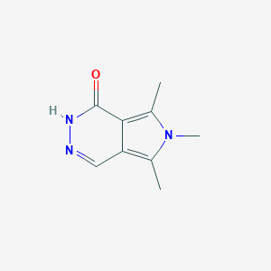 5,6,7-trimethyl-2,6-dihydro-1H-pyrrolo[3,4-d]pyridazin-1-one