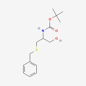 molecular formula C15H23NO3S B13388706 N-Boc-S-benzyl-D-cysteinol 
