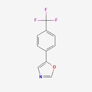 5-(4-(Trifluoromethyl)phenyl)oxazole