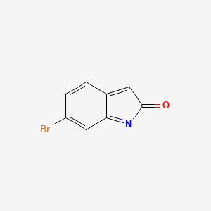 molecular formula C8H4BrNO B13388745 6-Bromoindole-2-one 