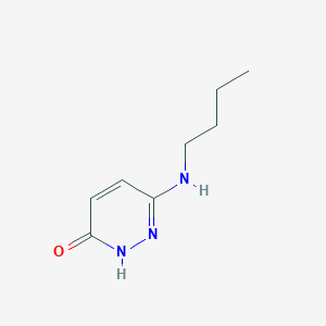 molecular formula C8H13N3O B1338875 6-(Butylamino)pyridazin-3(2H)-one CAS No. 88259-82-9