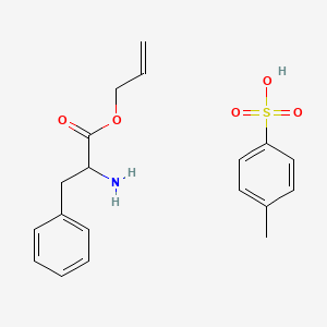 molecular formula C19H23NO5S B13388781 L-Phenylalanine Allyl Ester Tosylate Salt 