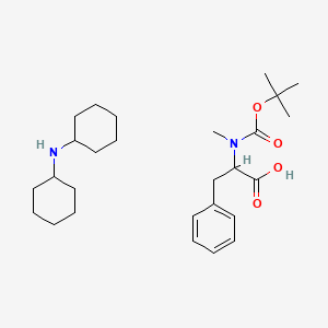 molecular formula C27H44N2O4 B13388835 Boc-N-Me-D-Phe.DCHA 