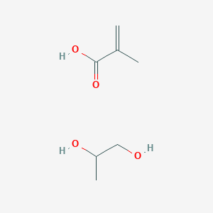molecular formula C7H14O4 B13388837 Poly(hydroxypropyl methacrylate) 