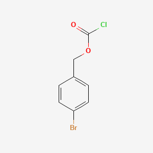 molecular formula C8H6BrClO2 B1338888 p-Bromobenzyl chloroformate CAS No. 5798-78-7