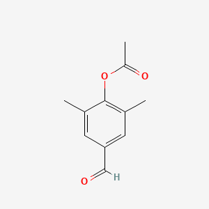 B1338891 4-Formyl-2,6-dimethylphenyl acetate CAS No. 95306-94-8