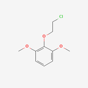 molecular formula C10H13ClO3 B1338896 2-(2-Chloroethoxy)-1,3-dimethoxybenzene CAS No. 24251-50-1