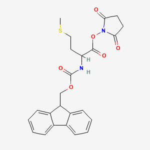 molecular formula C24H24N2O6S B13388999 N-Fmoc-L-methionine Succinimido Ester 
