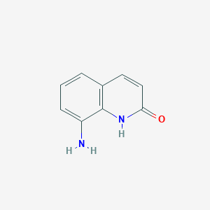molecular formula C9H8N2O B1338906 8-Aminoquinolin-2(1H)-one CAS No. 53868-02-3