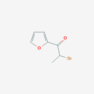 molecular formula C7H7BrO2 B1338907 2-Bromo-1-(furan-2-yl)propan-1-one CAS No. 4208-46-2