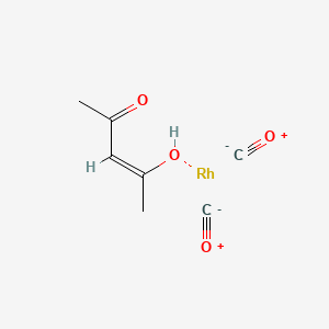 molecular formula C7H8O4Rh B13389159 Acetylacetonato dicarbonylrhodium 