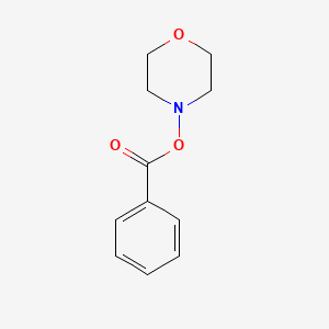 molecular formula C11H13NO3 B1338919 Benzoic acid morpholin-4-YL ester CAS No. 5765-65-1