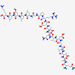 molecular formula C81H138N24O29 B13389216 Anxiety Peptide;diazepam binding inhibitor human 