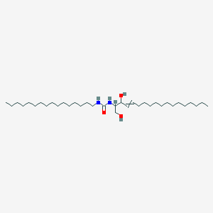 molecular formula C35H70N2O3 B13389293 D-erythro-N-[2-(1,3-dihydroxy-4E-octadecene)]-N'-hexadecane-urea 