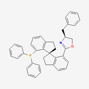 molecular formula C39H34NOP B13389385 (Ra,S)-Ph-Bn-SIPHOX 