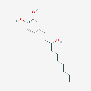 molecular formula C17H28O3 B13389386 Dihydroparadol 